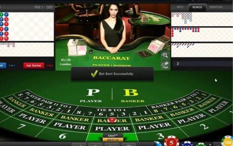 Các thuật ngữ trong khi chơi baccarat online