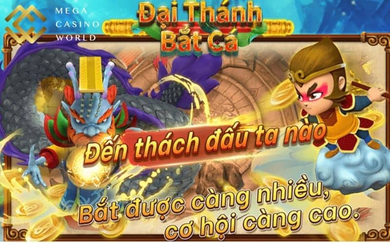 Đại Thánh bắt cá là tựa game bắn cá có chủ đề Tề Thiên Đại Thánh